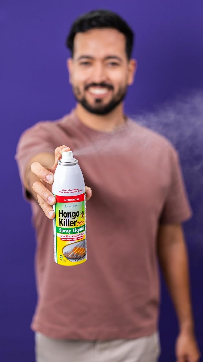 Hongo Killer Ultra Antifungal Spray Liquid - 5.3 oz for Athlete's Foot Treatment - Image 4